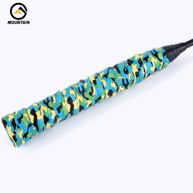 Băng Quấn Tay Cầm Vợt Cầu Lông Leo Núi Bằng Pu Họa Tiết Rằn Ri Chống Trượt Thấm Hút Mồ Hô