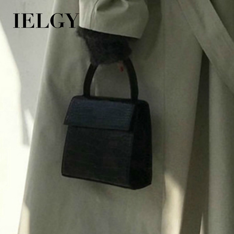 Túi Đeo Chéo Vân Da Cá Sấu Phong Cách Hàn Quốc IELGY
