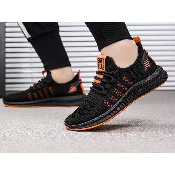 Giày thể thao nam sneaker SAYT vải sợi thoáng khí