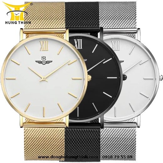 Đồng Hồ Nam Dây LƯỚI INOX SR Watch SG1085.1601