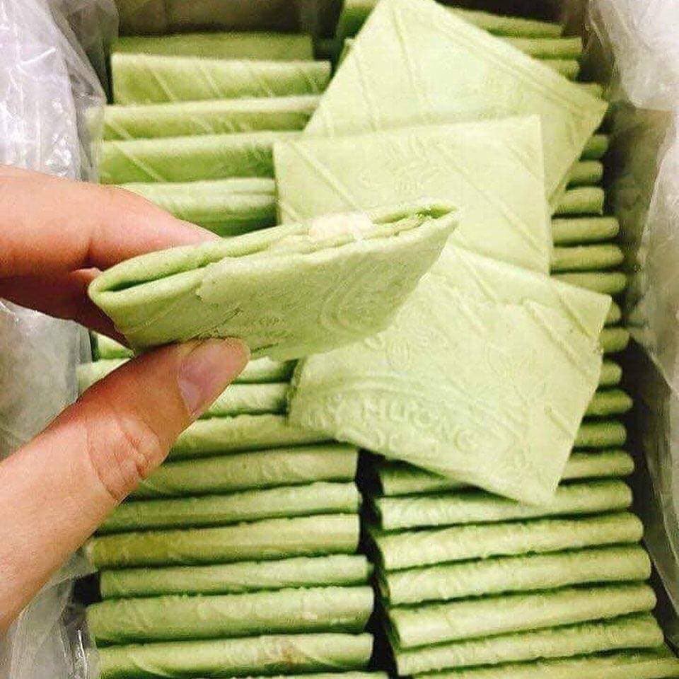 Bánh kẹp đậu xanh xuất khẩu - giá sỉ 250g / 500g