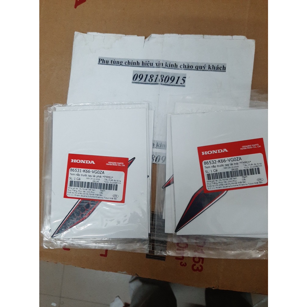 tem yếm ab 2018 tem air blade 2018 đen mờ honda chưa logo đỏ