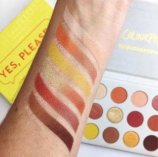 [HÀNG CÓ SẴN] Bảng phấn mắt Colourpop Yes, Please