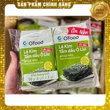Lốc 2 Gói Lá Kim Ăn Liền Vị Oliu O’Food 10g hàng tặng
