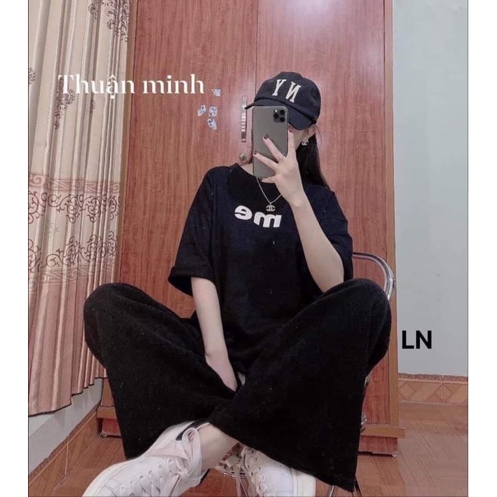 Sét áo ME + quần ống rộng dài TH6