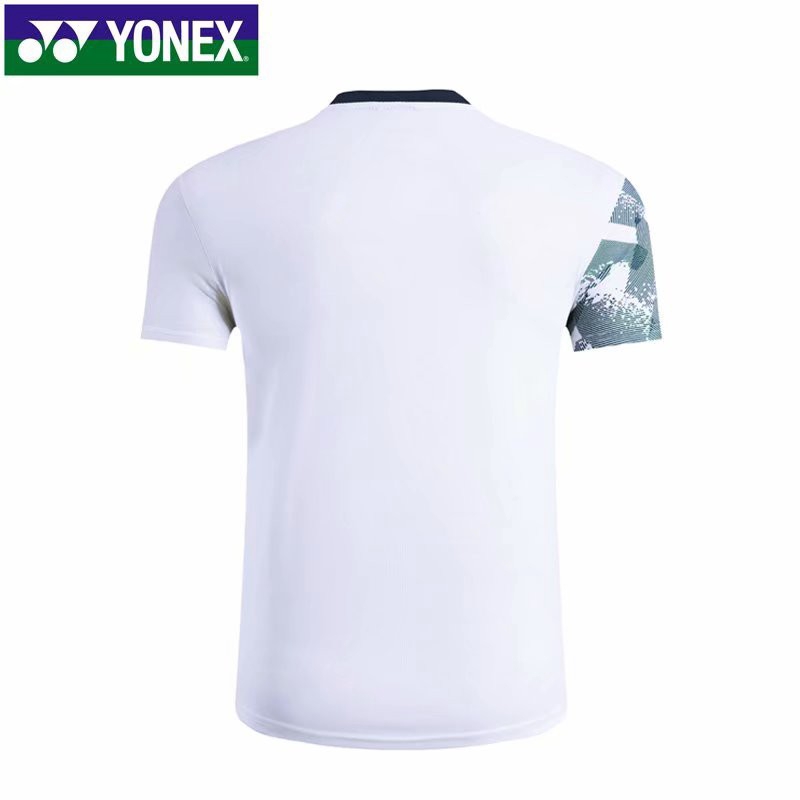 Yonex Badminton Quick-drying Outdoor Breathable Men's Sports Ladies Outdoor Breathable Short Sleeves(Only Shirts)