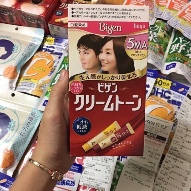 Thuốc nhuộm tóc bigen