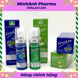 Xịt thơm miệng Greelux (dung tích 12ml)