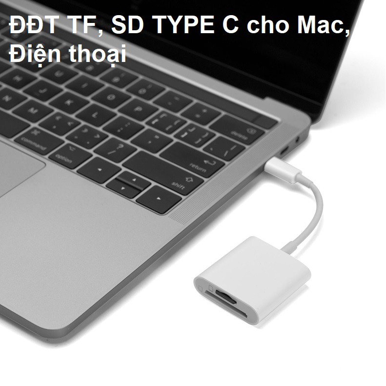 Đầu đọc thẻ TF, SD Type C cho Mac, Điện thoại