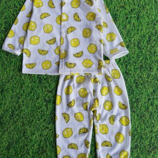Bộ cotton giấy dài tay cho bé