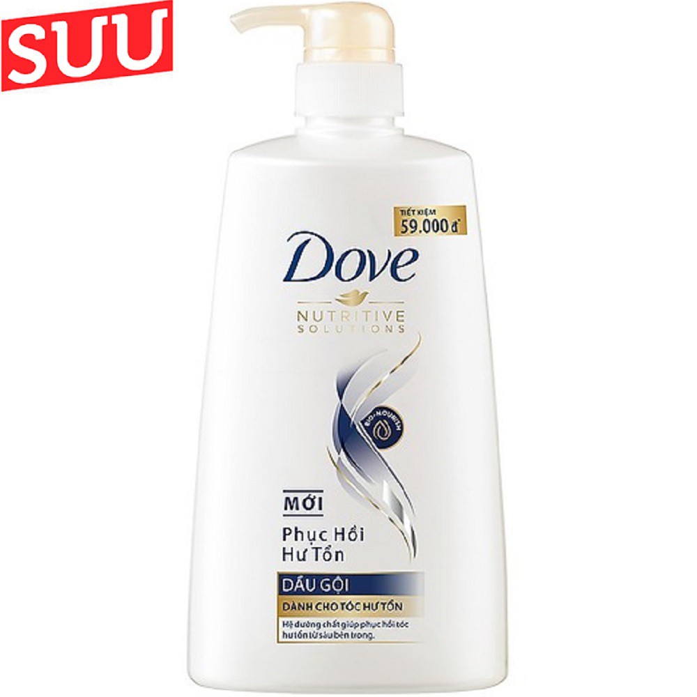 Dầu Gội Dove 900g Phục Hồi Hư Tổn, suu.shop cam kết 100% chính hãng