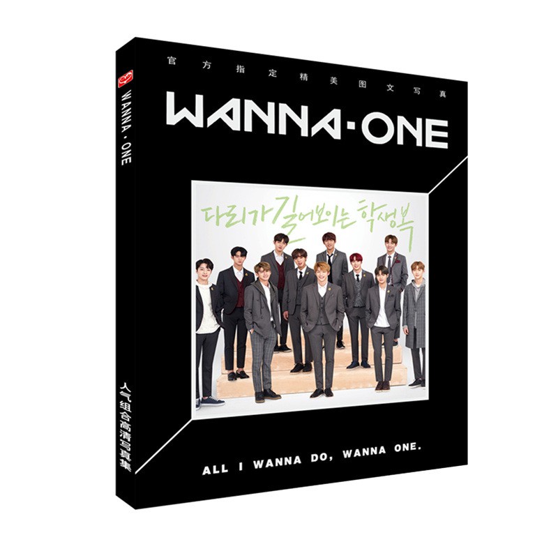 Photobook Wanna One album ảnh tặng kèm poster tập ảnh