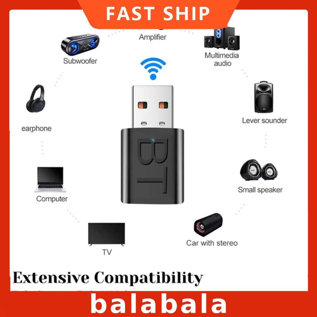 [BL]Audio Receiver Transmitter Stereo Speaker Wireless 5.0 Creative Audio Adapter