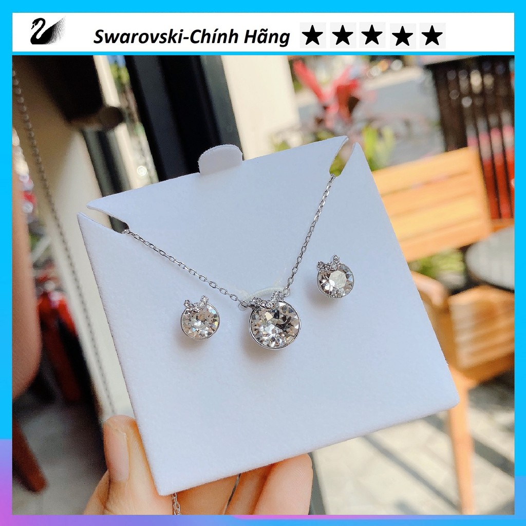 [Swarovski] Set Bella Bạc sẵn ship Giá săn Sale