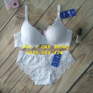 Bộ đồ lót Boya ren không gọng, mút mỏng