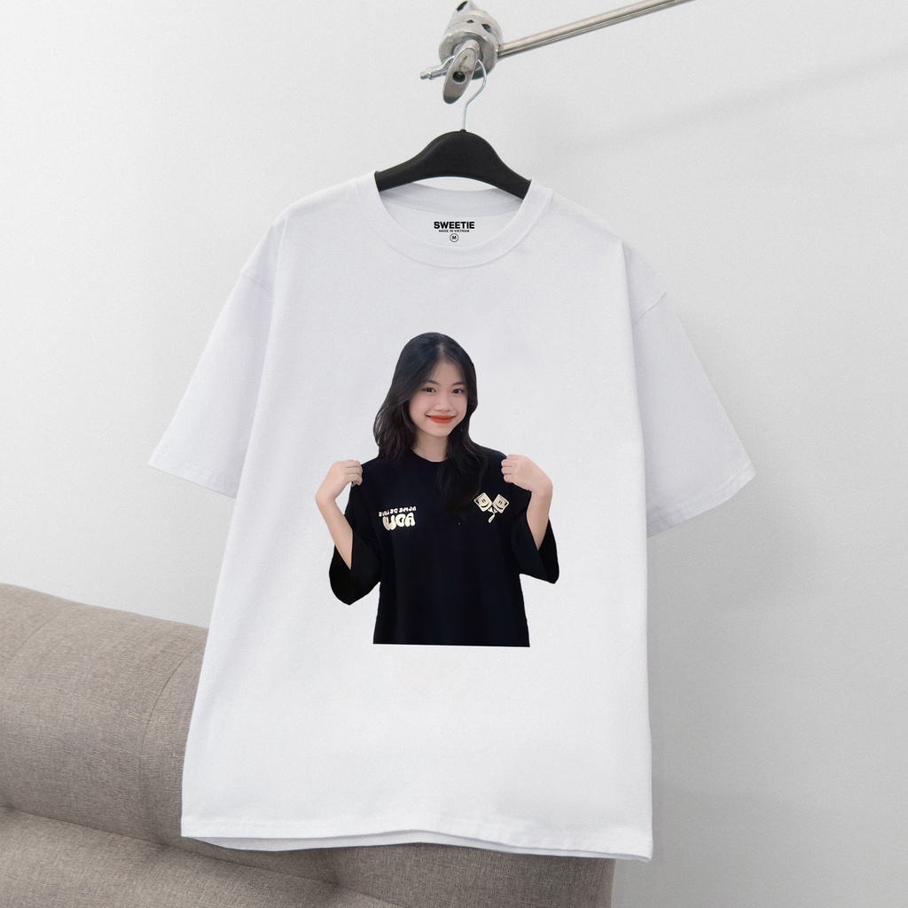 Áo Thun In Hình Chân Dung Thiết Kế Theo Yêu Cầu Vải Cotton 100% có hộp để làm quà tặng