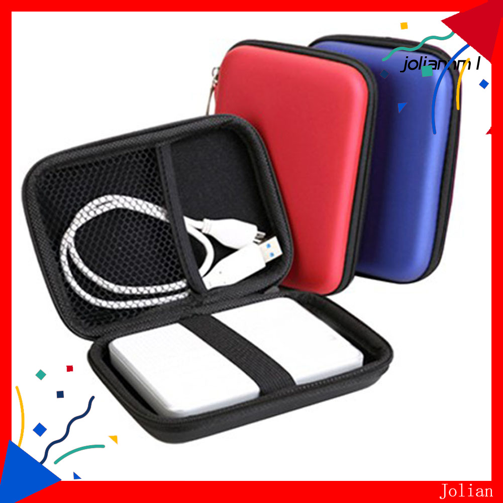 Túi Đựng Tai Nghe / Thẻ Nhớ 2.5 Inch Có Khóa Kéo Tiện Dụng