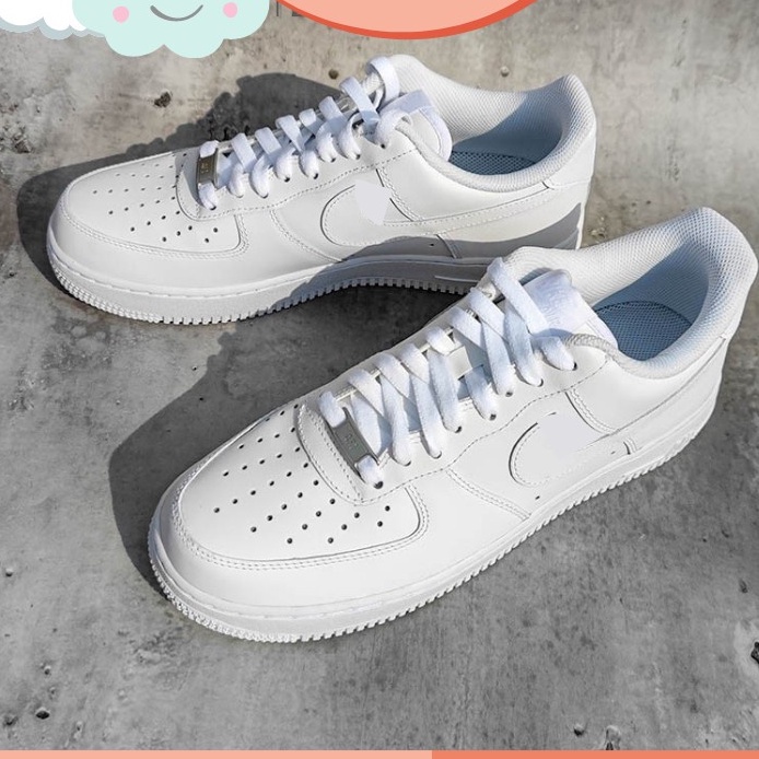 Giày thể thao air force 1 trắng, Giày sneaker AF1 trắng nam nữ siêu hot dễ phối đồ - Hàng sẵn tặng Full Box Bill