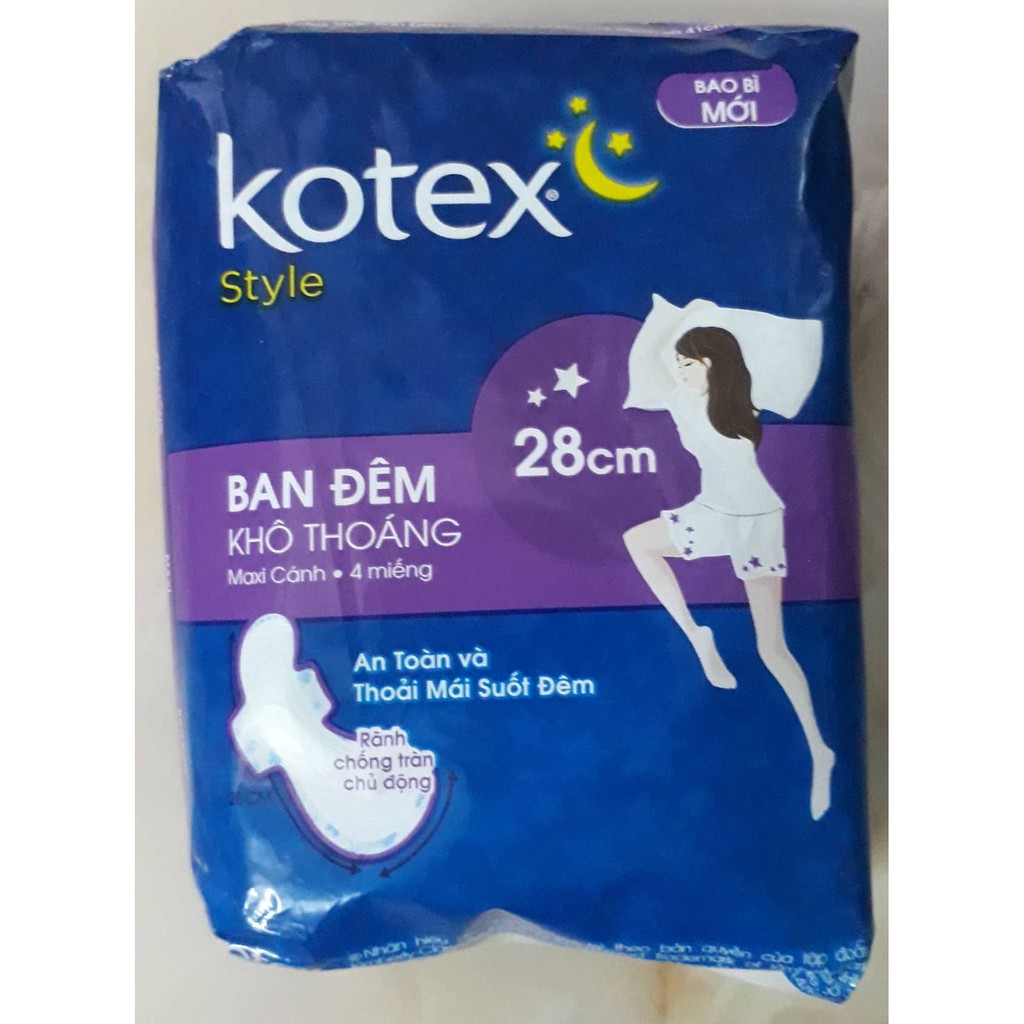 BVS Kotex ban đêm 28cm