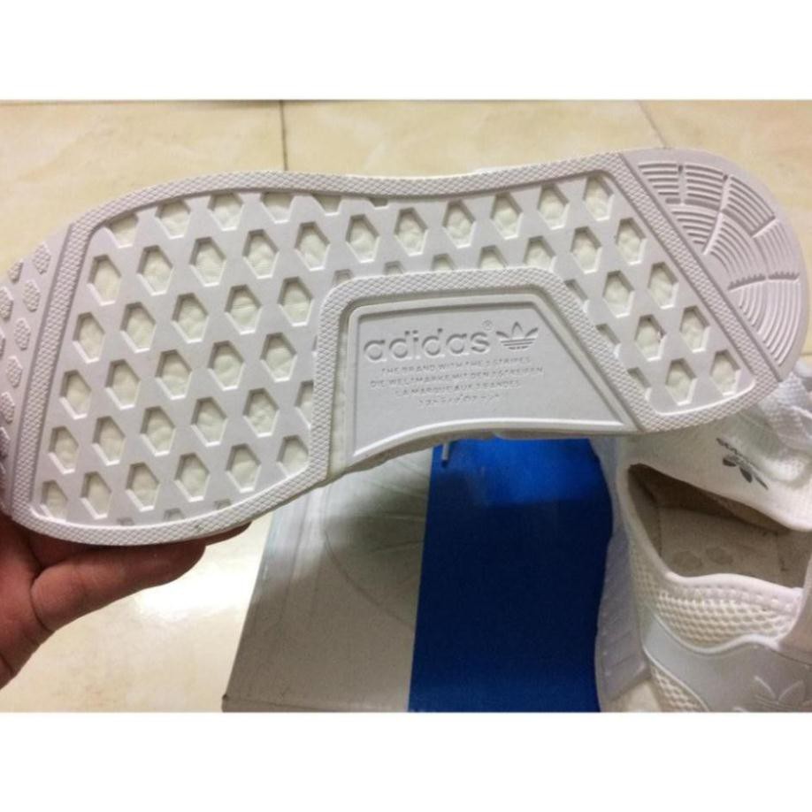 𝐒𝐀𝐋𝐄 𝐒Ố𝐂 Giày MND mầu trắng gót xanh nhạt (fullbox) 2020 NEW . * !