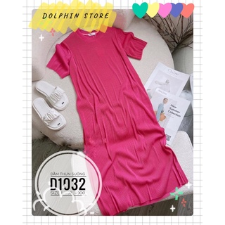 BIGSIZE Đầm thun dài bigsize