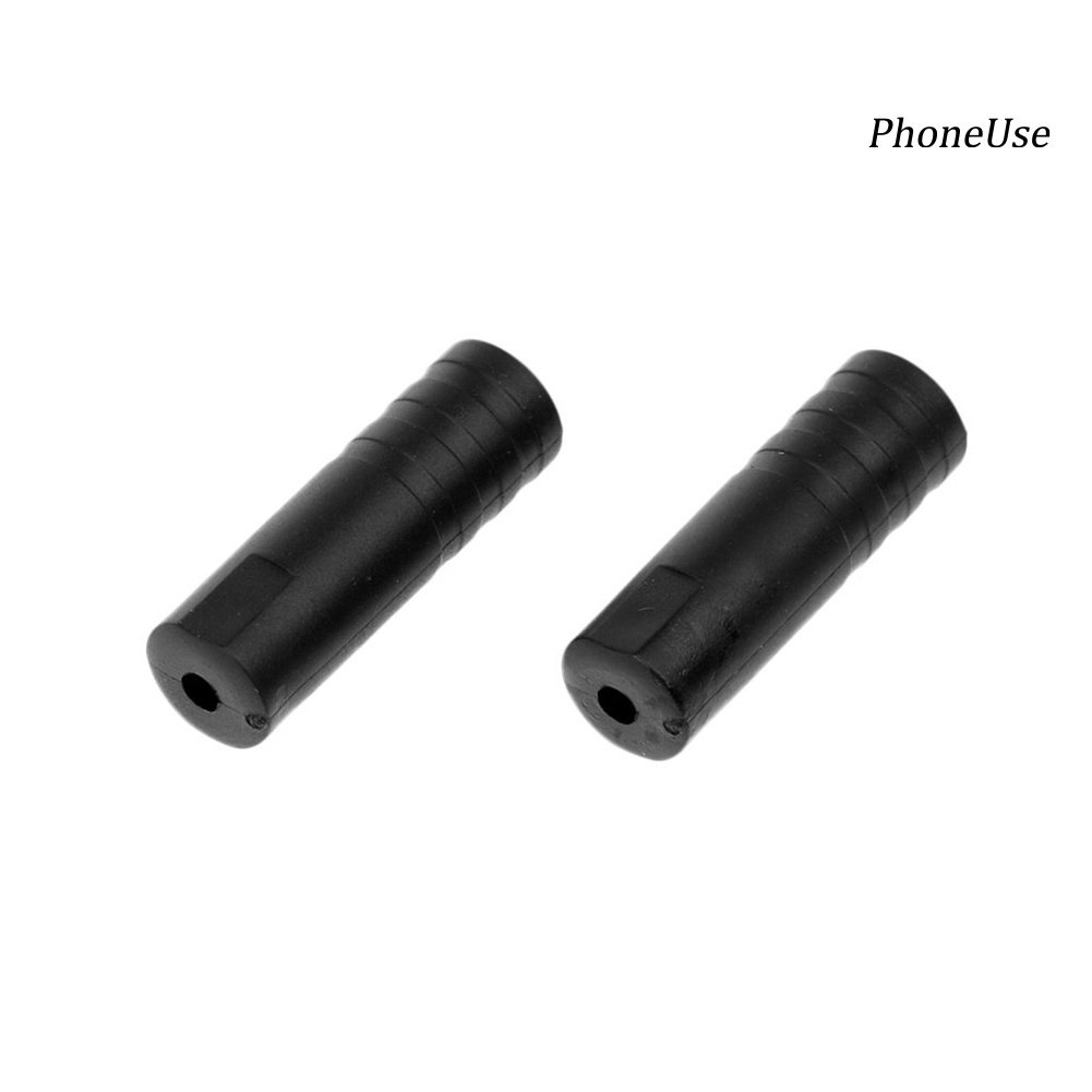 Pu- 100 Đầu Bịt Dây Thắng Xe Đạp 4mm