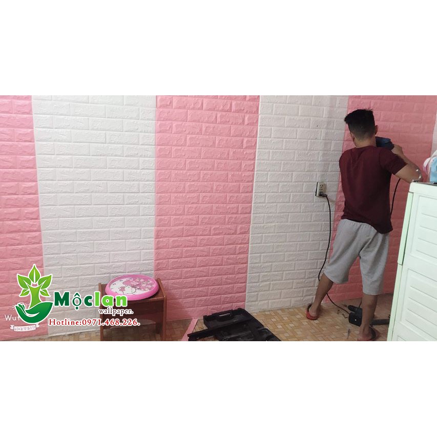 [BÌNH DƯƠNG] XỐP DÁN TƯỜNG 3D GIẢ GẠCH CAO CẤP -  9 MÀU | BigBuy360 - bigbuy360.vn
