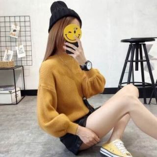 Áo len tay bồng