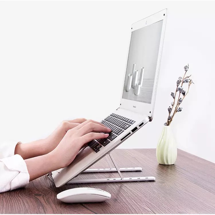 GIÁ ĐỠ LAPTOP STAND ĐIỀU CHỈNH ĐỘ CAO BẰNG NHỰA | BigBuy360 - bigbuy360.vn