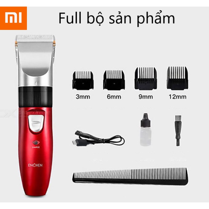 Tông đơ cắt tóc Xiaomi Enchen Humming Bird/Boost/ SharpR cho gia đình và salon chuyên nghiệp- Hàng chính hãng