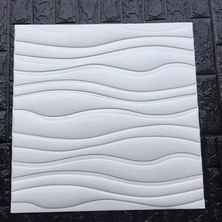 SET 5 xốp dán tường vân sóng 3D