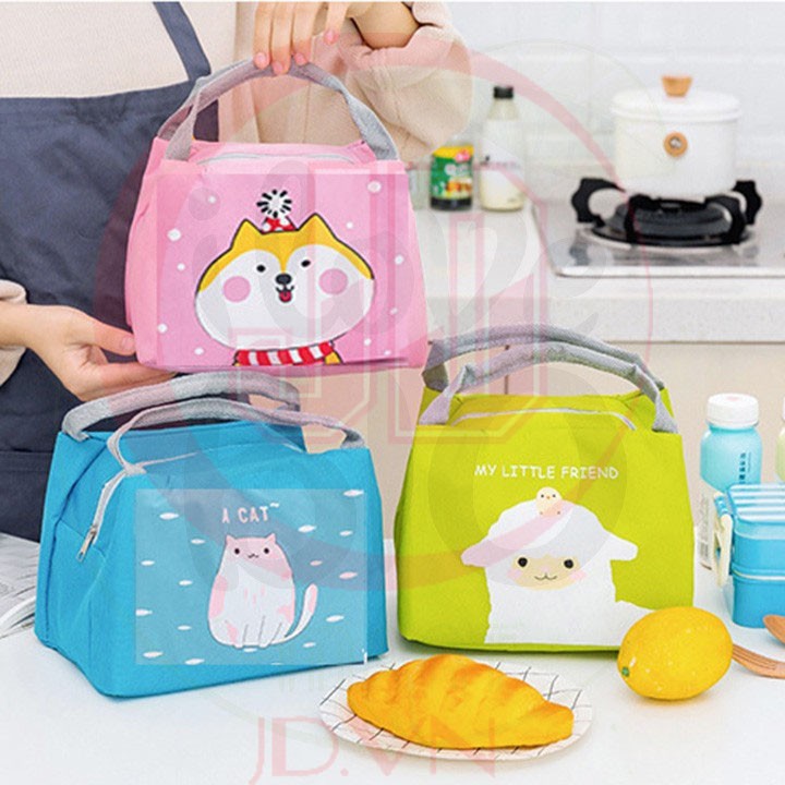 Hộp cơm văn phòng - 2 Hộp cơm thủy tinh giữ nhiệt không chia ngăn JDX