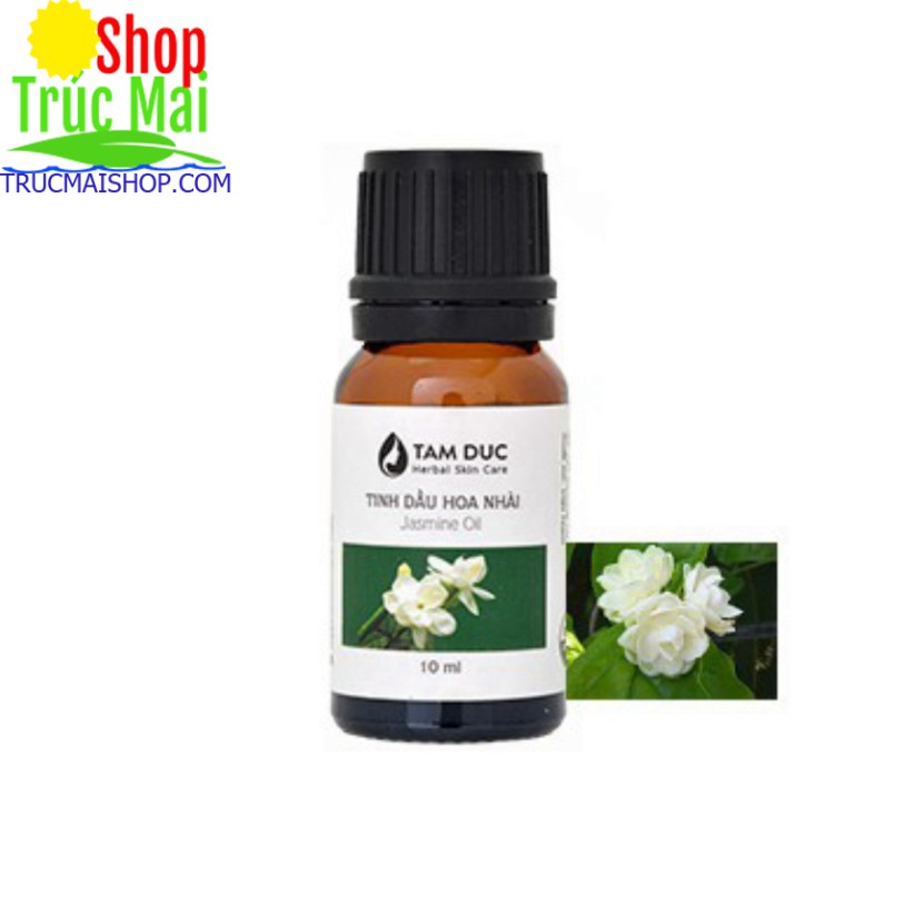 Tinh Dầu Hoa Nhài (Hoa Lài) Nguyên Chất Tâm Đức 10ml