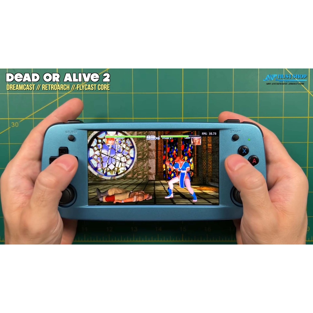Máy Chơi Game Anbernic RG503 Màn Hình Oled IPS 4.95 inch Chip Cải Tiến Hỗ Trợ Hơn 20+ Dòng games PSP/PS1/Dreamcast/NDS..