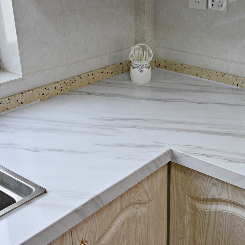 Cuộn Giấy Dán Tường Màu Đá Cẩm Thạch , Chống Thấm Nước 0.6M * 5M