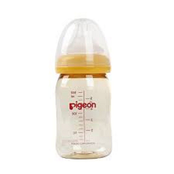 Bình sữa pigeon ppsu plus cổ rộng 160ml