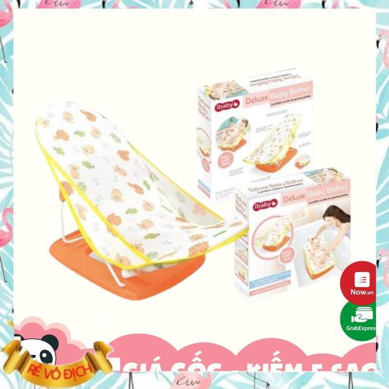 FREE SHIP  Ghế nằm tắm cho trẻ em iBaBy - Cam