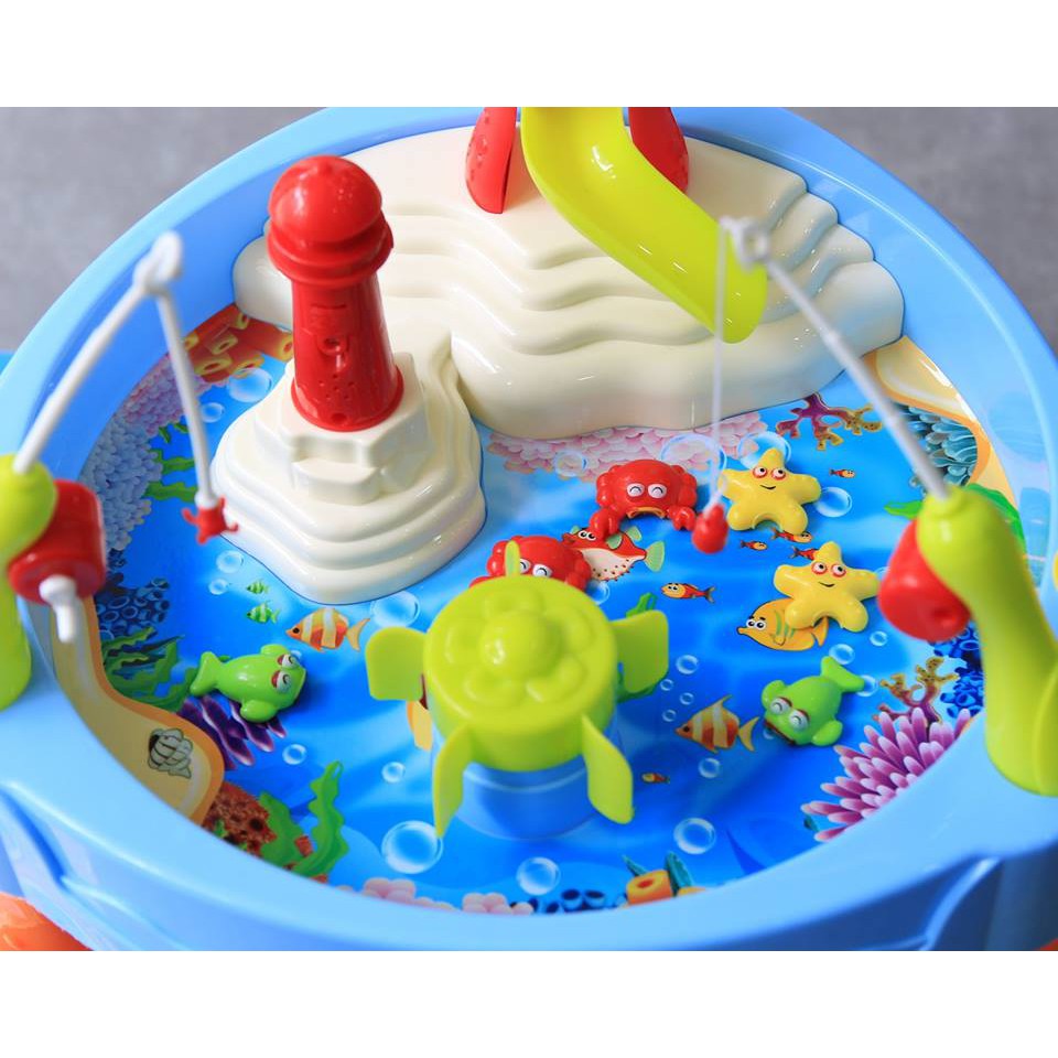 Bộ đồ chơi câu cá có đèn nhạc Toys house
