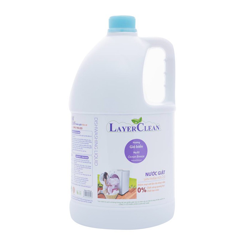 Nước giặt HỮU CƠ LayerClean 4l và 5l