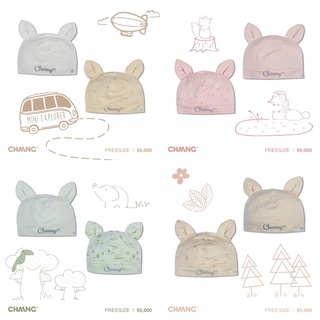 Set 02 mũ tai gấu cho bé sơ sinh