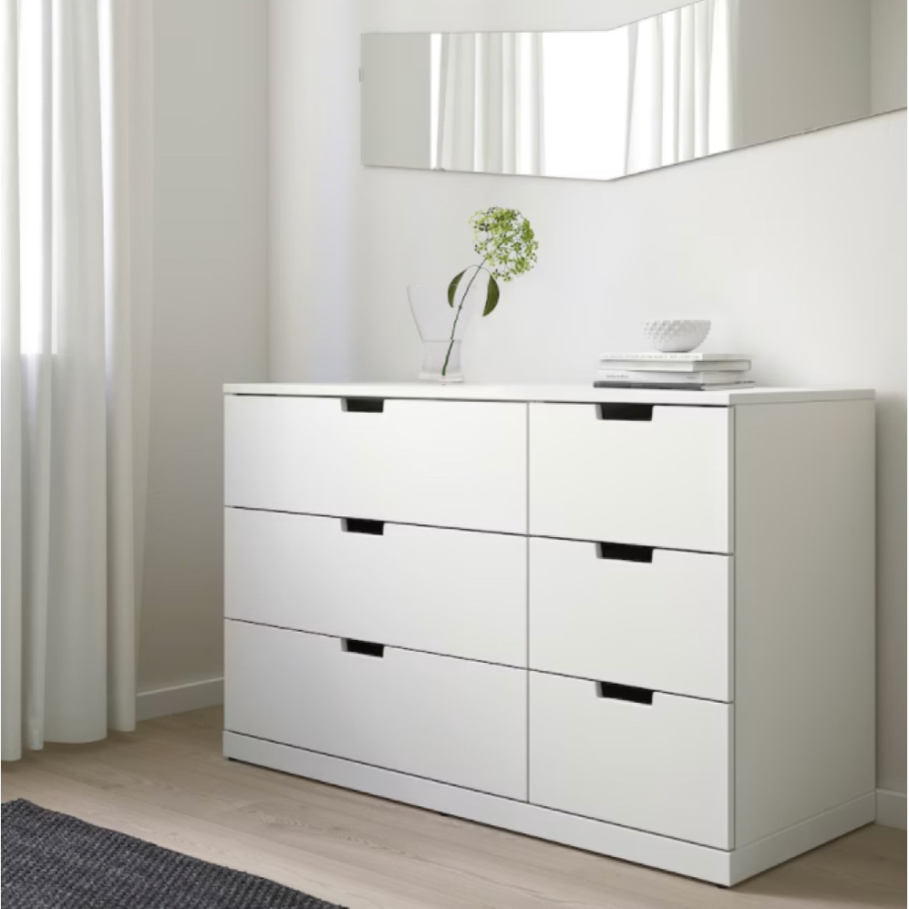 NORDLI Tủ 6 Hộc Kéo 1m2, Minis