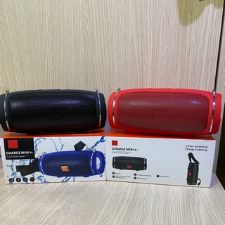 Loa bluetooth dạng ống có dây đeo bass mạnh nghe cực hay Mini charge 4+