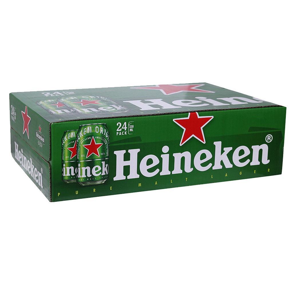 Thùng Bia Heineken lon 330ml