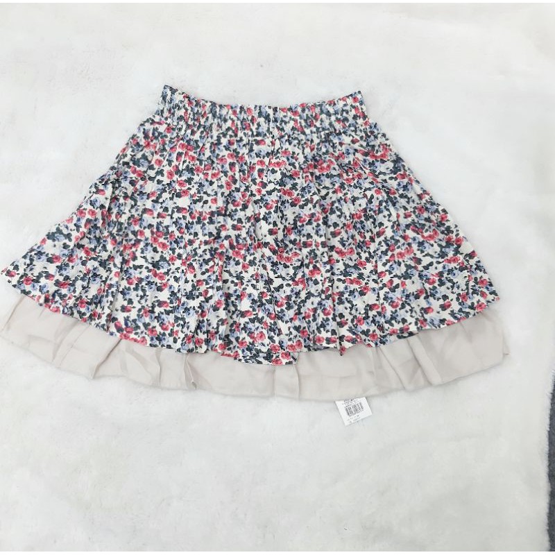 Chân váy hoa nhí 2 tầng xuất nhật | BigBuy360 - bigbuy360.vn