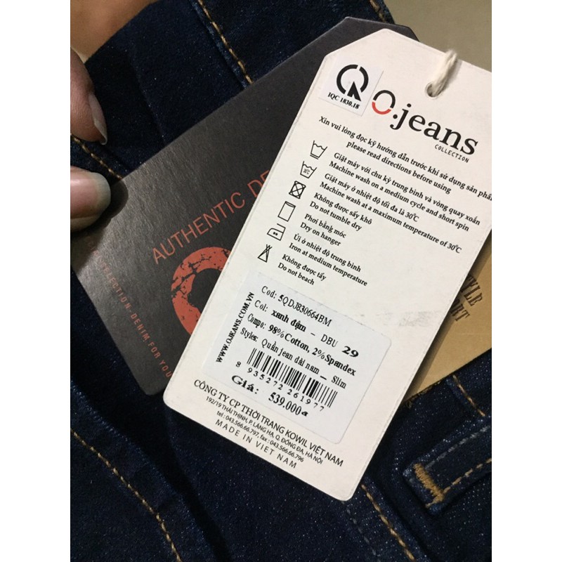 Quần jean Owen, O. jeans