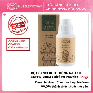 Bột Canxi Rửa Trái Cây, Rau Củ GREENGRAM Calcium Powder