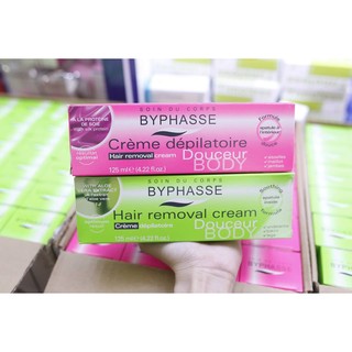 Kem tẩy lông Byphasse REMOVAL CREAM DOUCEUR BODY.