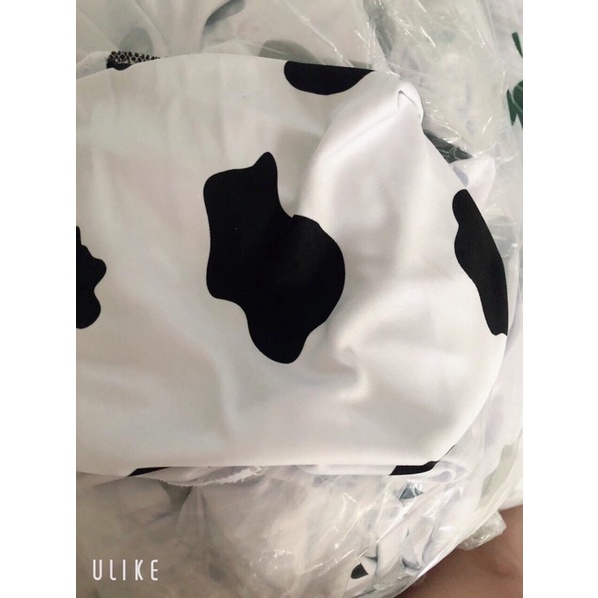 Bộ ngủ Bò Sữa sexy 2 tầng 2 dây có tăng đơ điều chỉnh chất thun lạnh siêu mát 50-64kg | BigBuy360 - bigbuy360.vn