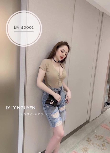 [Mã FAMAYWA giảm 10K đơn 50K] Quần ngố bò rách 2 màu [ bán giá sỉ ] | BigBuy360 - bigbuy360.vn