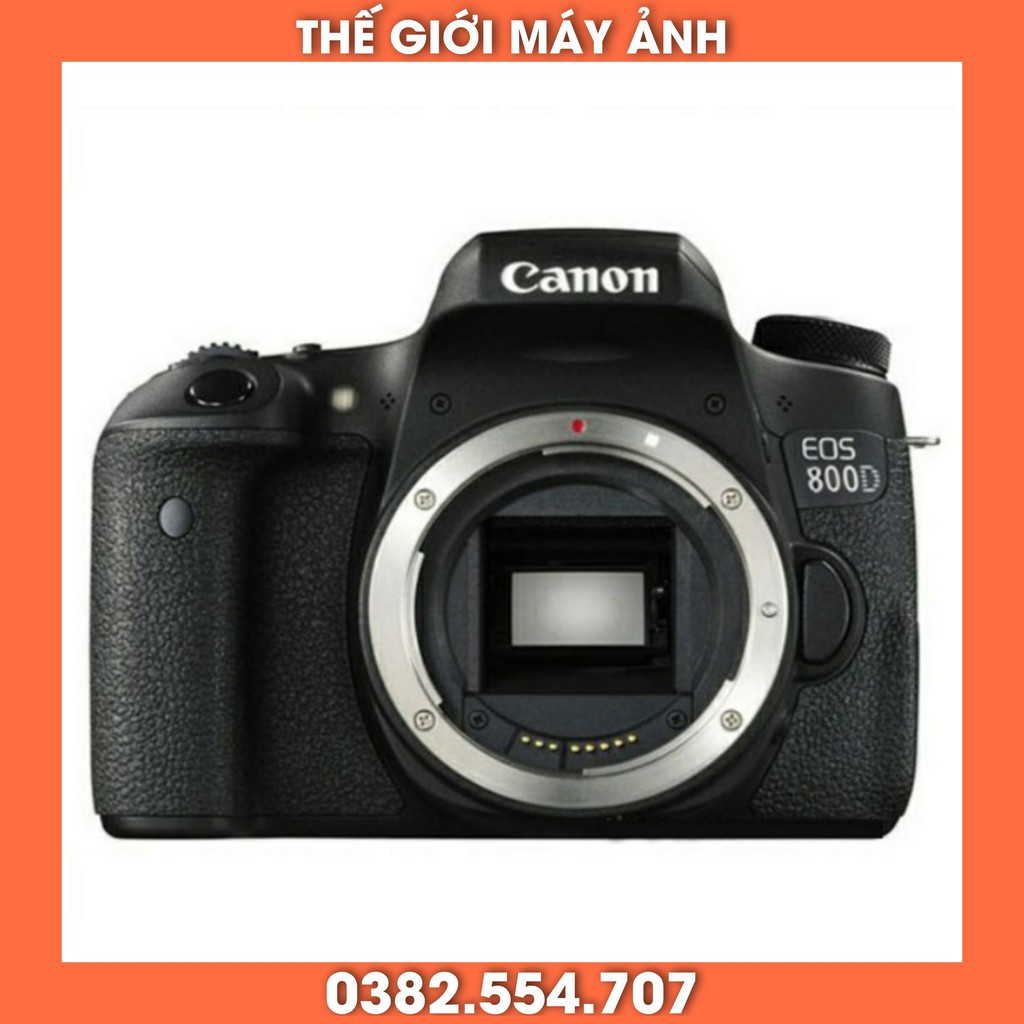 Máy ảnh Canon EOS 800D KIT EF-S 18-55mm F/4-5.6 IS STM - Bảo hành 24 tháng